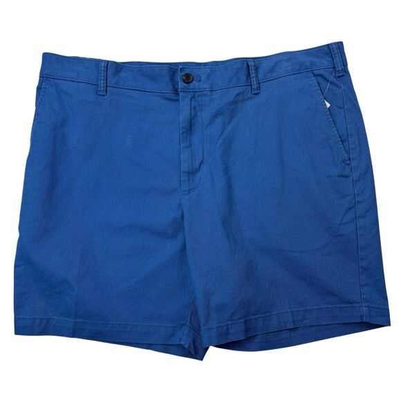 Izod Men's Size 40 Classic Fit Stretch Chino‎ Shorts Bermuda 7" Inseam NWT - Picture 1 of 16